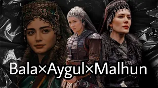 Bala×Malhun×Aygul || #laibaedits #kurulusosman ##balahatun #malhunhatun #aygül