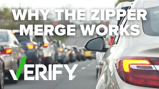 Zipper merge: The best way to keep traffic moving | VERIFY