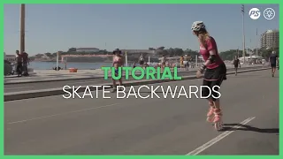 How to skate BACKWARDS Inline skating tutorial