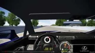 rFactor Drag Race Lexus LFA 2010 Vs Mercedes SLS 2011 By PowerD HD 2013