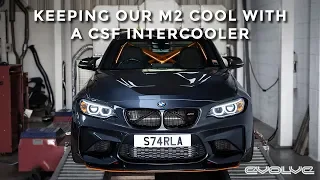 Testing a CSF Intercooler on our F87 M2 GTS