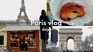 【Paris vlog】Day1🇫🇷️パリの観光名所エッフェル塔＆凱旋門＆シャンゼリゼ通り🚶‍♀️パン屋さん巡りとクロワッサン食べ比べ🥐️
