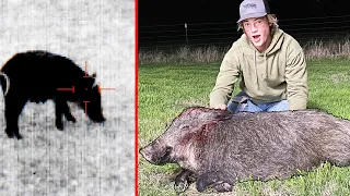 HUNTING The MOST FERAL HOGS (Catch Clean Cook)