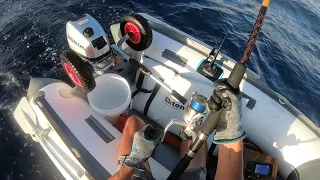 Catching Ahi's With My Inflatable Boat