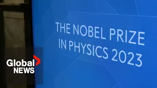 Nobel Prize in physics goes to scientist trio for unlocking "world of electrons"