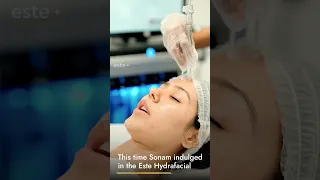 Sonam Bajwa- Hydrafacial experience at Este Medical Group