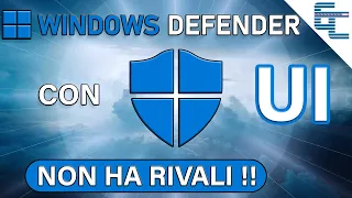 WINDOWS  DefenderUI 💗 Con questa interfaccia NON HA RIVALI  ❗❗