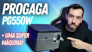 UM BAITA PROJETOR - LANÇAMENTO PROGAGA PG550W