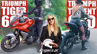 Jaki motocykl na początek? Sprawdzamy klasę 600 w Triumph Poznań. Trident, Tiger, który lepszy?