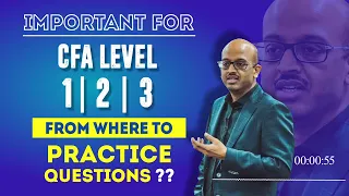 Important For CFA  Level 1, CFA Level 2 & CFA level 3 | From Where To Practice Questions?