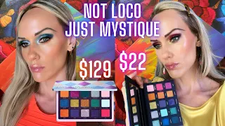 ALTER EGO BEAUTY MYSTIQUE EYESHADOW PALETTE | 2 Looks & Swatches | An affordable tropical fantasy