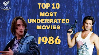 Top 10 Most Underrated Movies of 1986 #hollywoodclassics #cinemaclassics #films #moviereview #1986