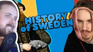 Forsen Reacts To Pewdiepie - The History of Sweden is Weird..