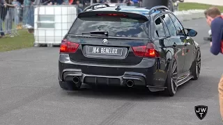 INSANE MODIFIED BMW 335i E91 w/ 900HP!! Burnout, Revs & More Exhaust SOUNDS!