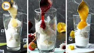 Ice Cream Soda Floats 3-ways Recipe By Food Fusion