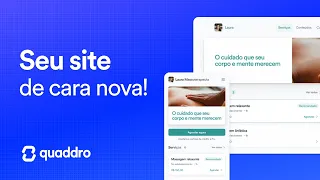 Seu site de cara nova! | Quaddro