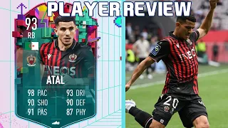 BROKEN PLAYER! 🔥 93 LEVEL UP ATAL PLAYER REVIEW! FIFA 23 ULTIMATE TEAM