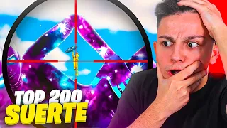 TOP 200 JUGADAS DE SUERTE EN LA HISTORIA DE FORTNITE.