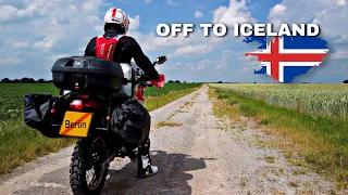 Leaving Berlin for a big Motorcycle Adventure Journey! ICELAND on a Honda Dominator 650 / Ep. 1