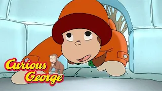 George makes an igloo 🧊 Curious George 🐵 Kids Cartoon 🐵 Kids Movies