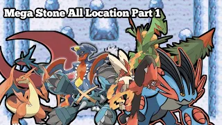 POKEMON DARK WORSHIP ALL MEGA STONE LOCATION