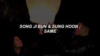 Song Ji Eun Ft. Sung Hoon - SAME (Sub. Español)