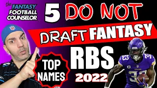 5 Top Fantasy Football RBs to Avoid in 2022 - Do not Draft
