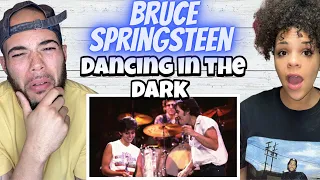 YOUNG BRUCE IS CRAZY!..FIRST TIME HEARING Bruce Springsteen  - Dancing  In The Dark REACTION
