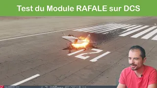 TEST DU MOD RAFALE DANS DCS WORLD PAR UN EX INSTRUCTEUR RFM.