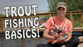 How to Catch MORE TROUT! Lake Fishing Basic Spinning Setups!