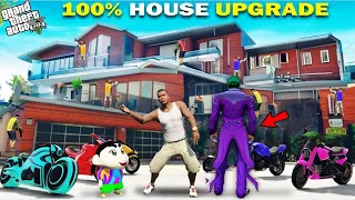 Franklin and Shinchan playing House Upgrade Challenge in GTA 5