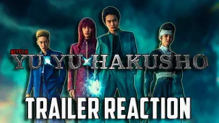 YU YU HAKUSHO Live Action【Trailer Reaction】