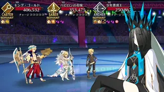 【FGO】Golden Metropolis Hard Mode ft Morgan/Castoria/Merlin - Binny 2022【Fate/Grand Order】