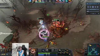 Sneaky’s Reaction to the Primal Beast Big Brain Play 😲 | Dota 2 Twitch Clips