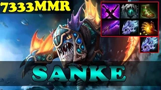 Dota 2 - SANKE 7200 MMR Plays Slark Vol 2 - Ranked Match Gameplay