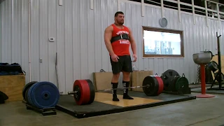 755 lb Raw Deadlift @ 275 lbs (342.5 kg @ 125 kgs)