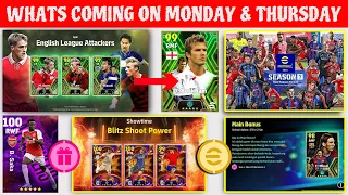 What Is Coming On Monday & Next Thursday In eFootball 2024 Mobile !! Free Epics & Free Coins 🤩🔔