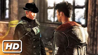 Dante Finding Out That Vergil is His Brother CINEMATIC SCENE! | DMC Sparda