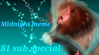 Midnight meme|| 81 sub special 🌌 - Wildcraft meme