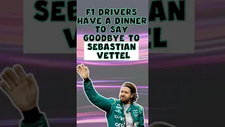 Sebastian Vettel and all the Drivers dinner F1 2022 Seb's retirement