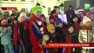 Новогодние представления в Казанском Кремле для детей из семей мобилизованных татарстанцев