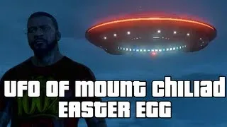 GTA V: UFO of Mount Chiliad Easter Egg