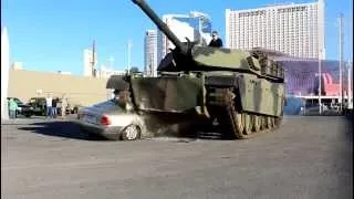 Crush A Car With A Tank!