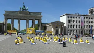 Demo Berlin 9 Mai 2021 Brandenburger Tor