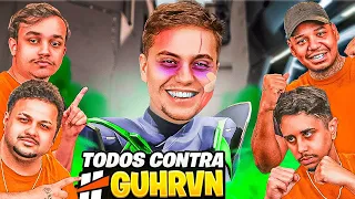 GUHRVN CONTRA TODOS OS PRO DA HERO BASE!