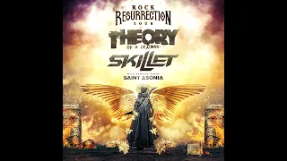 Rock Resurrection Tour - Gary,Indiana 4K (Skillet, Theory of a Deadman and Saint Assonia