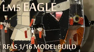 Apollo Lunar Module, RFAS 1/16 Model Build