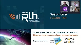 Replay webinaire "La photonique à la conquête de l'espace" - 8 mars 2022