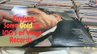 Hundreds of Vinyl LP Records to Flip Through For Gold