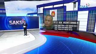 P/Lt. Gen. Vicente Danao Jr., itinalagang OIC ng PNP | Saksi